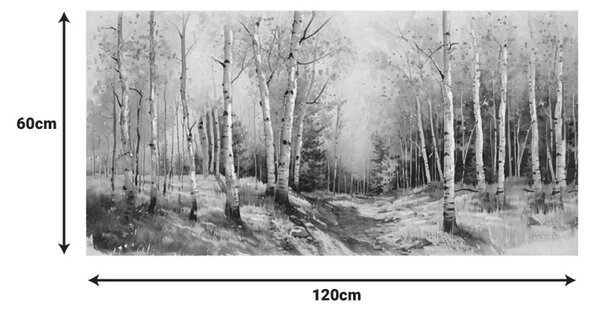 Fortree картина на платно 120x3x60см