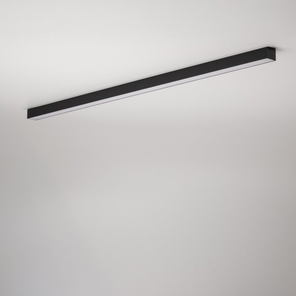 LED таванен плафон ALLDAY BASIC LED/20/30/40W/230V 2700/4000/6000K 120 cm черен