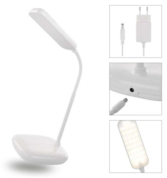 LED Димируема гъвкав настолна лампа LED/12W/230V 3000K/4000K/6500K бял