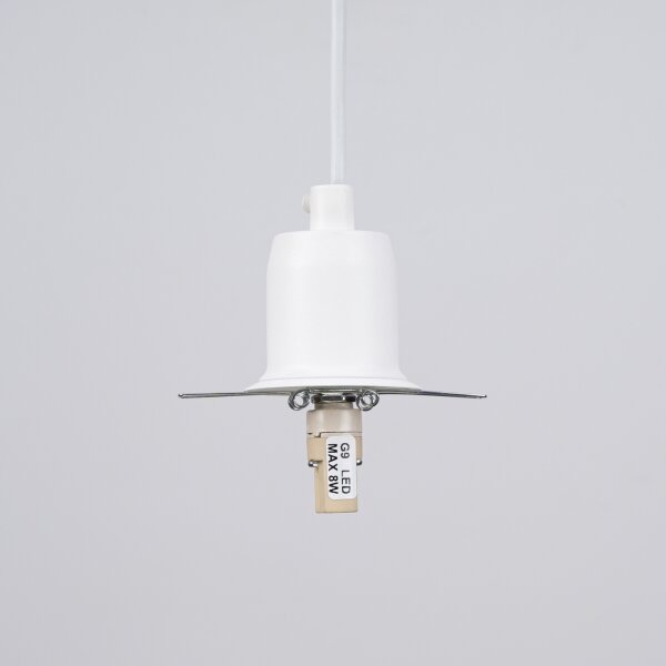 Sollux SL.1357 - Пендел HYPERION 3xG9/8W/230V бял
