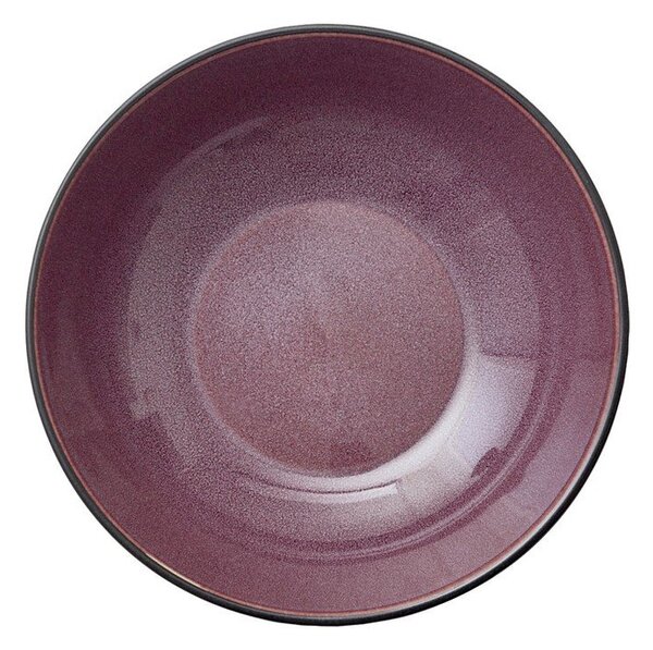 Черна/лилава глинена купичка 1 l Gastro Black/Purple – Bitz