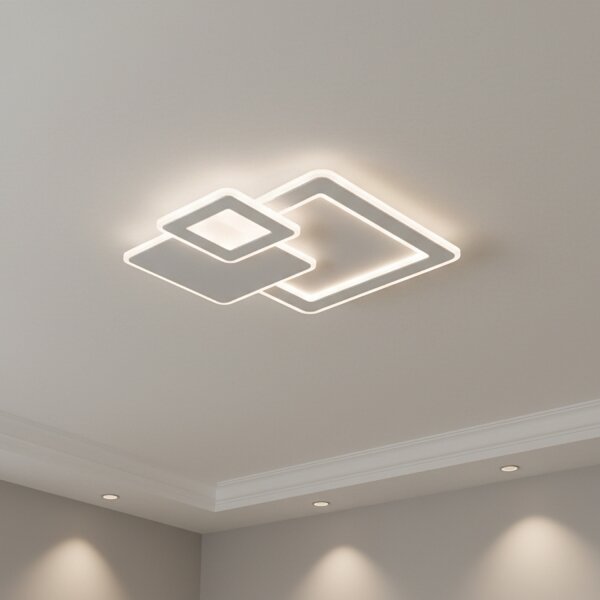 Brilagi - Димируемо таванно осветително тяло MODERN LED/93W/230V 3000-6000K + с дистанционно управление