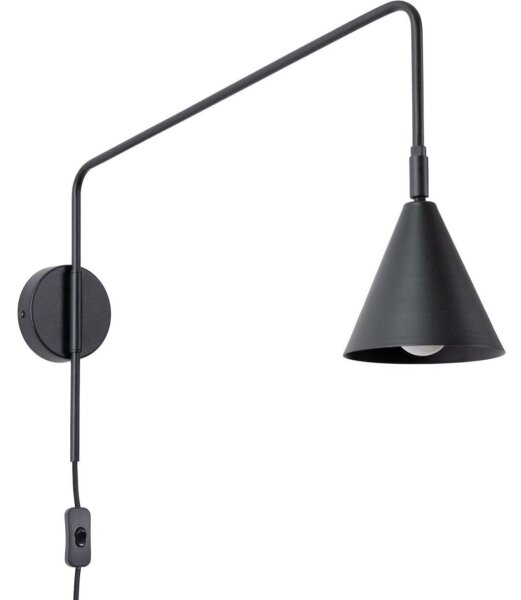 Sollux SL.1697 - Аплик NOX 1xE14/10W/230V черен