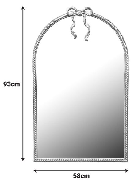 Огледало Frensia дърво в златен цвят 58x3x93см