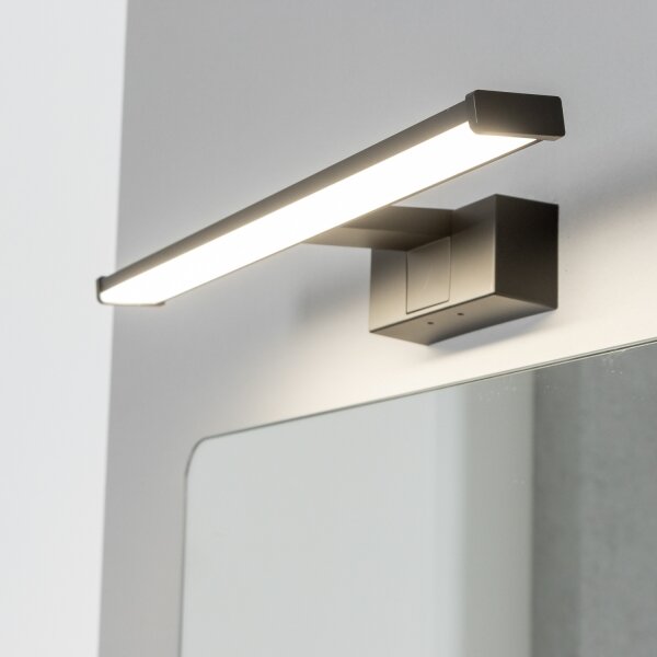 Brilagi - LED осветление за огледало за баня VESTRA LED/8W/230V 40 cm IP44 черно