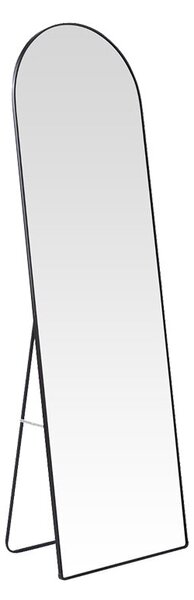 Алуминиево огледало Plaza в черен абажур 50x28x160см