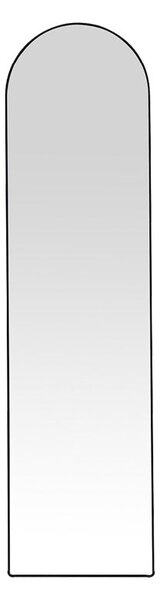 Алуминиево огледало Plaza в черен абажур 40x28x150см
