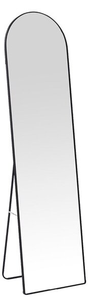 Алуминиево огледало Plaza в черен абажур 40x28x150см