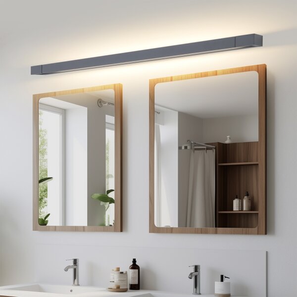 Brilagi-LED Осветление за огледало за баня AQUA LINE LED/36W/230V 120 cm IP44 антрацит