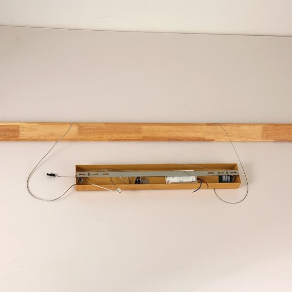 Brilagi - LED полилей на кабел UMEA WOOD LED/30W/230V 120 cm дърво