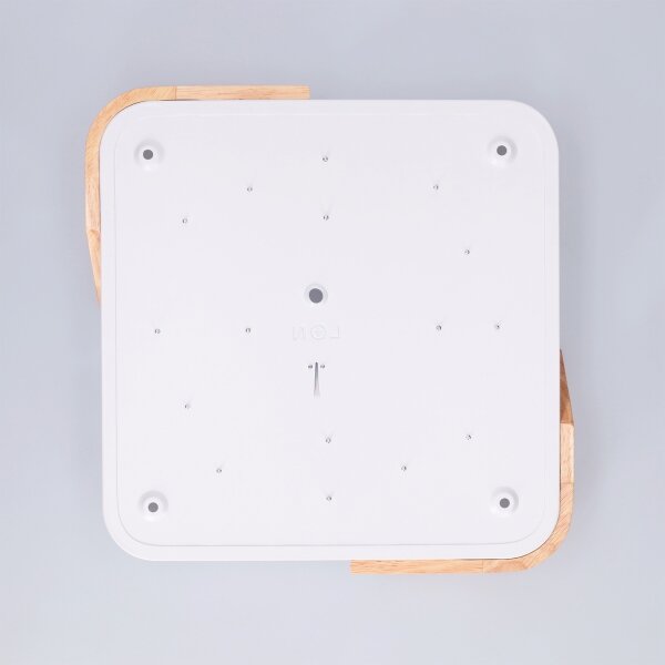 Brilagi - LED плафон PILANA LED/24W/230V дъб/бяло 32x32 cm