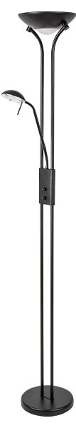 Brilagi - Димируема подова лампа SCARLETT 1xR7s/230W/230V + 1xG9/40W черна