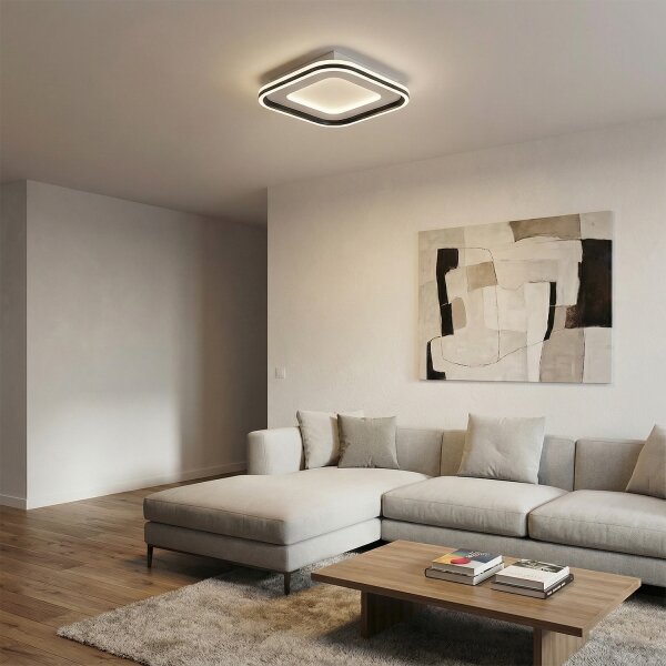 Brilagi - LED димируемо осветително тяло TRIVARO LED/65W/230V 3000-6000K 30x30 cm + дистанционно управление