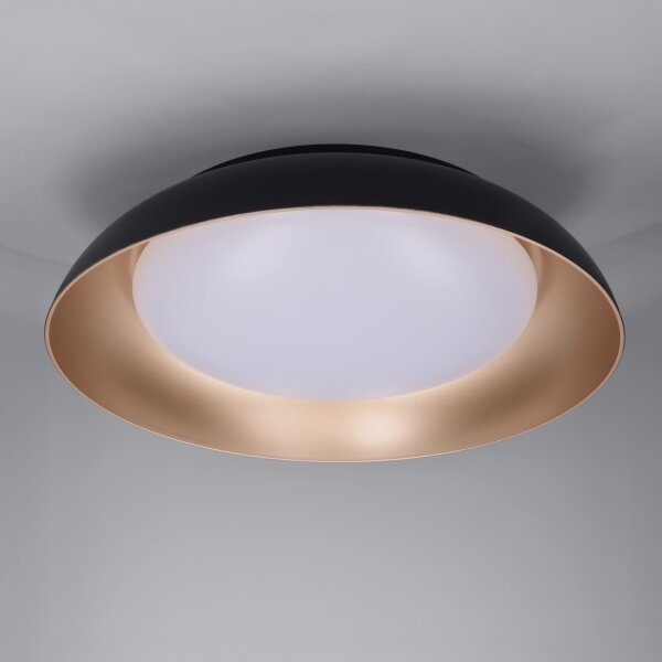 Brilagi-LED Димируемо осветително тяло ALVA LED/48W/230V 3000-6500K Ø 51 см черно+ДУ