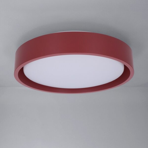 Brilagi - LED таванно осветително тяло MATTEO LED/24W/230V Ø 31 см червено