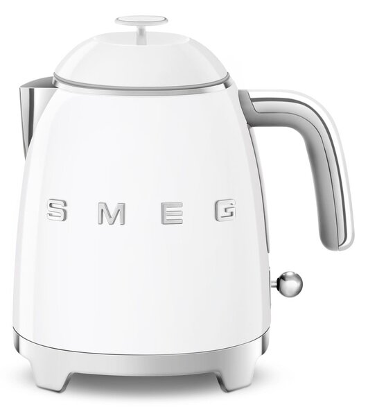 Бяла електрическа кана от неръждаема стомана 800 ml Retro Style – SMEG