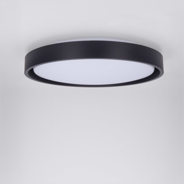 Brilagi - Димируемо LED осветително тяло MATTEO LED/48W/230V 3000-6500K Ø 41 см черно +ДУ