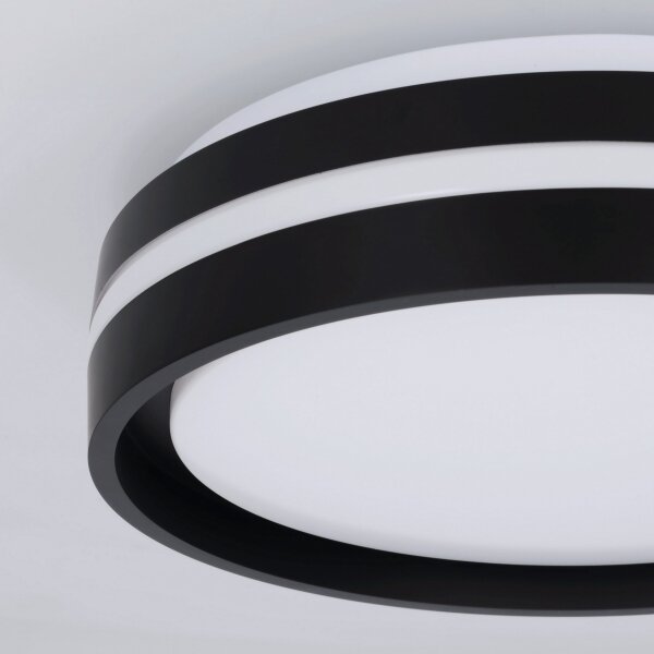 Brilagi - LED плафон NAOMI LED/24W/230V Ø 28,5 cm черен
