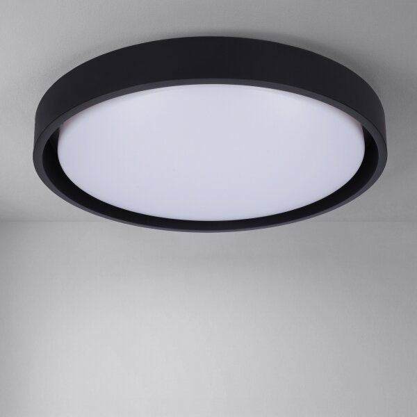 Brilagi - Димируемо LED осветително тяло MATTEO LED/48W/230V 3000-6500K Ø 41 см черно +ДУ