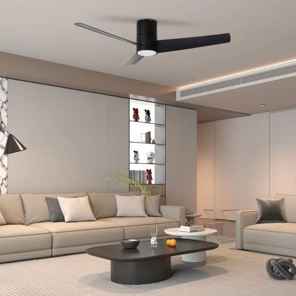 ZEVENTI - LED таванен вентилатор BARROSA LED/18W/230V Wi-Fi Tuya + дистанционно управление