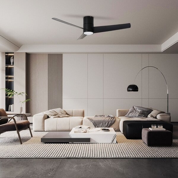 ZEVENTI - LED таванен вентилатор BARROSA LED/18W/230V Wi-Fi Tuya + дистанционно управление