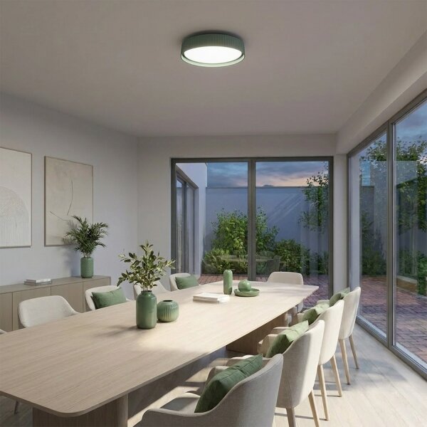 Brilagi -LED Димируемо таванно осветително тяло LUCIA LED/48W/230V диам. 41 см зелено+ДУ
