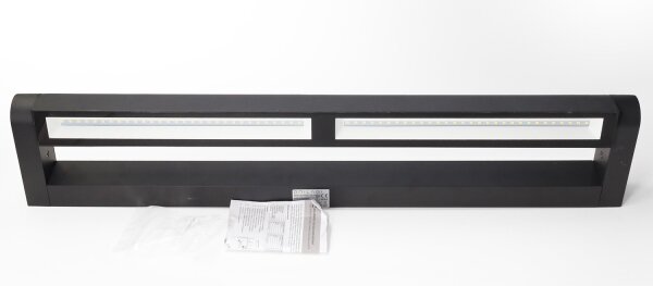 Brilagi - LED външно стенно осветително тяло SALERNO LED/24W/230V 66 см черно IP65