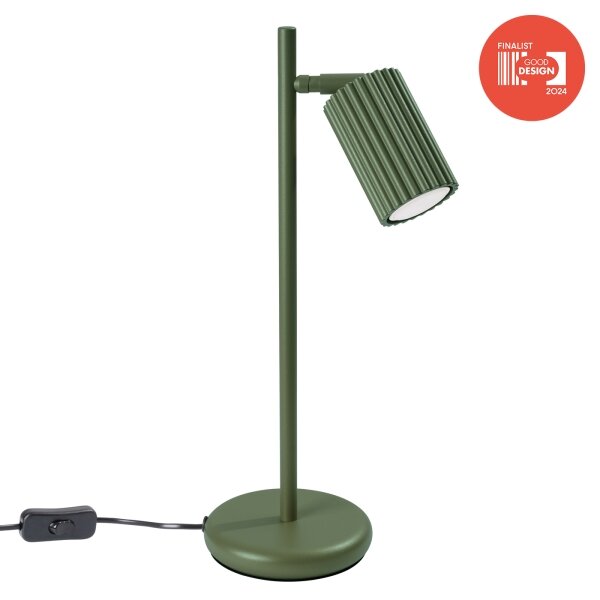 Brilagi - LED настолна лампа CRESTO 1xGU10/10W/230V зелена