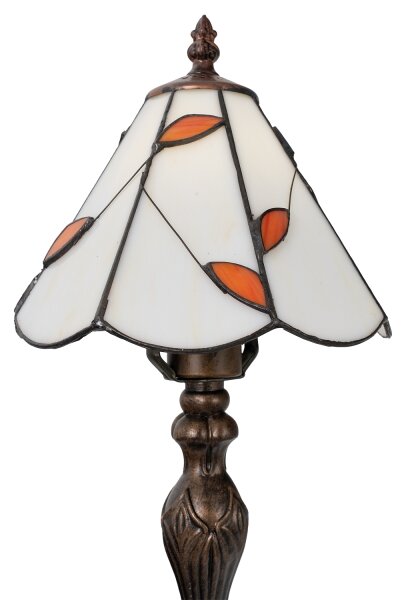 Brilagi - Тифани витражна настолна лампа FOLIA 1xE27/60W/230V