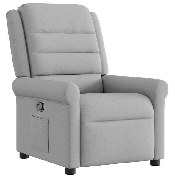 VidaXL Recliner Chair Cloud Grey Fabric