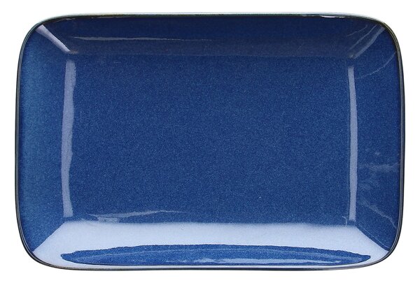 Дълбоко правоъгълно плато JAP BLUE, 27,5x18,5 см, синьо