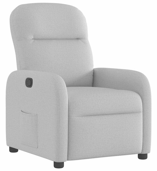 VidaXL Recliner Chair Cloud Grey Fabric