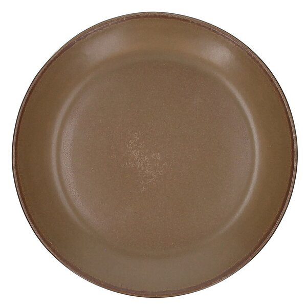 Десертна чиния TERRACOTTA BROWN BISCUIT, 21 см