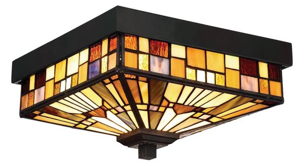 Elstead QZ-INGLENOOK-F - Екстериорна лампа INGLENOOK 2xE27/60W/230V IP44