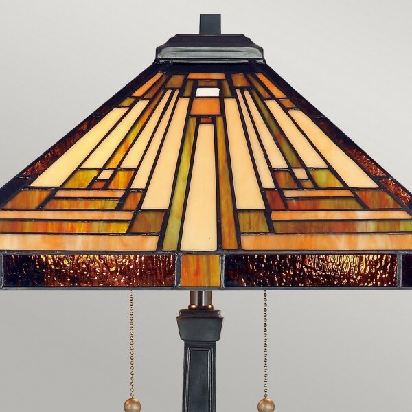 Elstead QZ-STEPHEN-TL - Настолна лампа Tiffany STEPHEN 2xE27/60W/230V