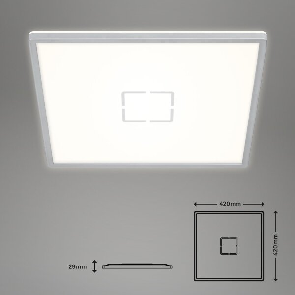 Briloner 3393-014 - LED Лампа FREE LED/22W/230V 42x42 cм