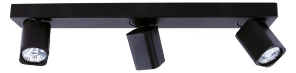 Ideal Lux - LED точково осветително тяло RUDY 3xGU10/7W/230V CRI 90 черно