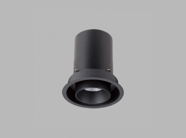 LED2 - LED suspended таван лампа HIDE LED/20W/230V CRI 90 черен