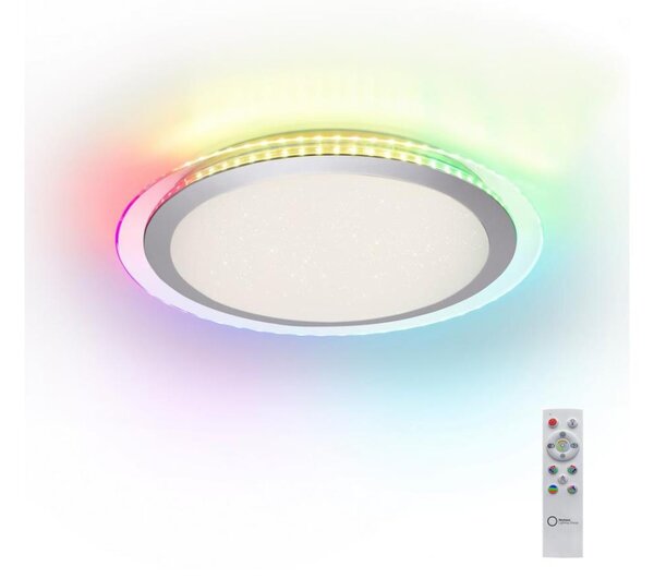 Leuchten Direkt 15411-2 - LED RGB Димируем плафон CYBA 26W/230V + д.у