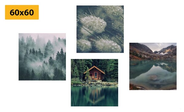 Комплект картини – Вълшебна природа
