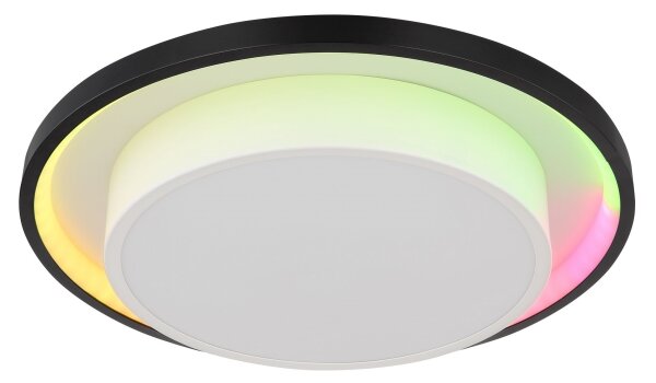 Globo 41390-21 - LED RGBW Димируем плафон MORGAN LED/21W/230V + д.у