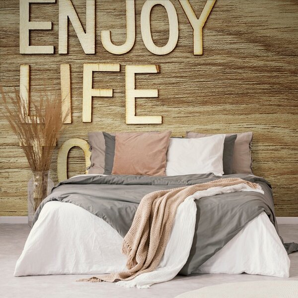 Тапет – С цитат - Enjoy life today