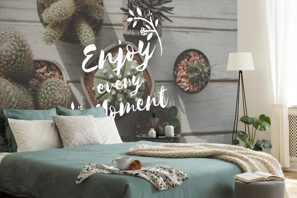 Тапет – С цитат - Enjoy every moment