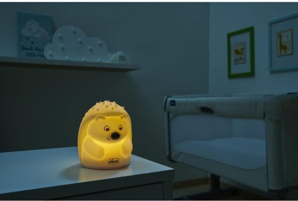 Chicco - Детска нощна лампа SWEET LIGHTS таралеж