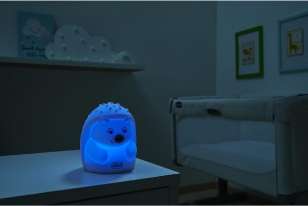 Chicco - Детска нощна лампа SWEET LIGHTS таралеж