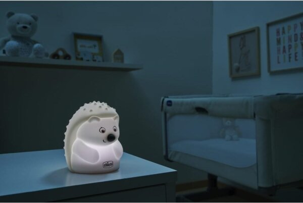 Chicco - Детска нощна лампа SWEET LIGHTS таралеж