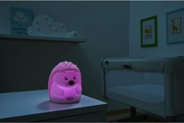 Chicco - Детска нощна лампа SWEET LIGHTS таралеж