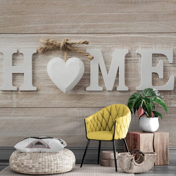 Тапет – Надпис Home в ретро стил