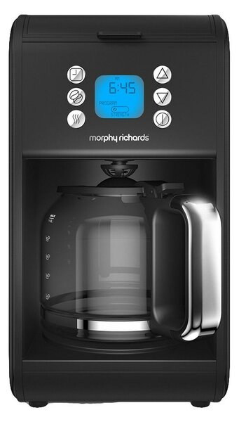 Кафе машина за шварц кафе Morphy Richards 162008 Черен 900 W 1,8 L