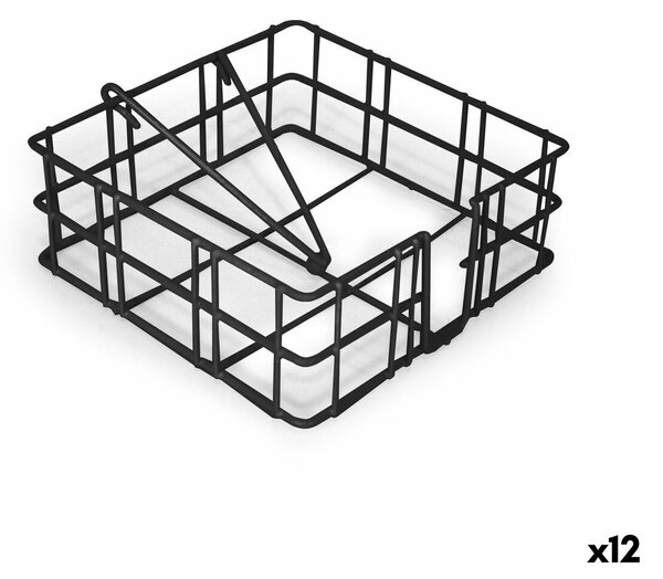 Пръстен за Салфетки Confortime Метал 18 x 18 x 6,5 cm (12 броя)